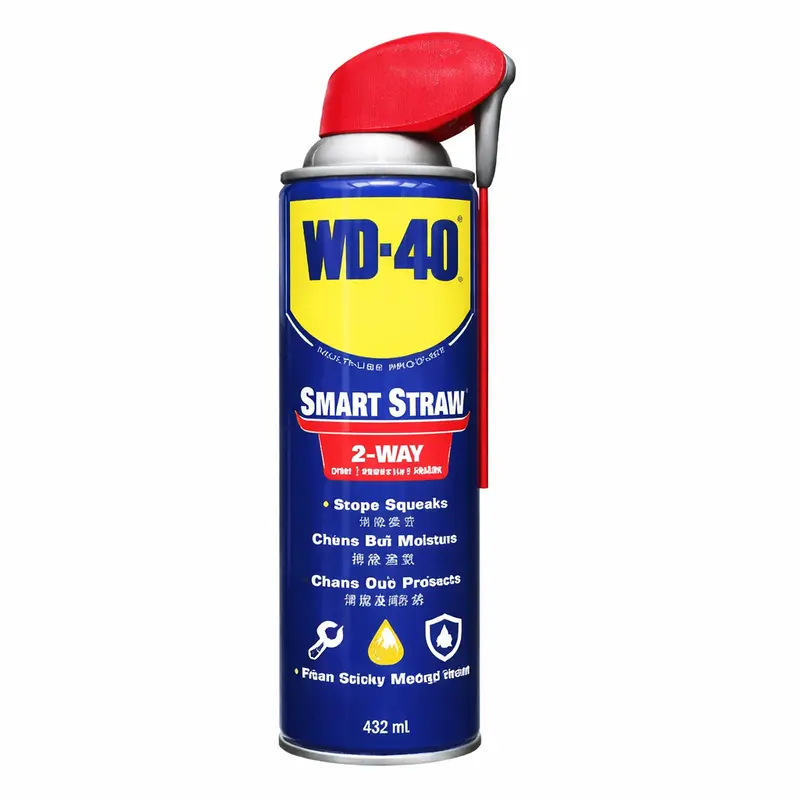Xịt WD-40 Smart Straw - Mở bulong kẹt, chống rỉ sét, bôi trơn bản lề, dung dịch đa năng cho ô tô xe máy